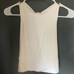 Size Small, Sozy white crop top
